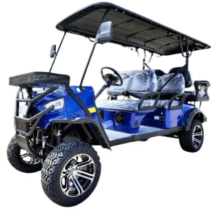 48V Electric Golf Cart 6 Seater Lifted Renegade+ Edition Utility Golf UTV King To Coleman Kandi 6p